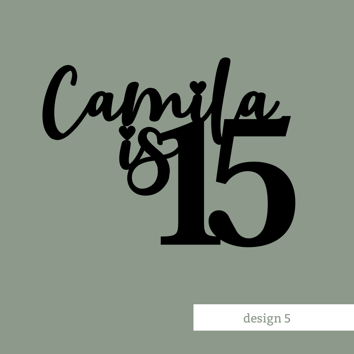 Paperstock Cake Topper / Center Piece