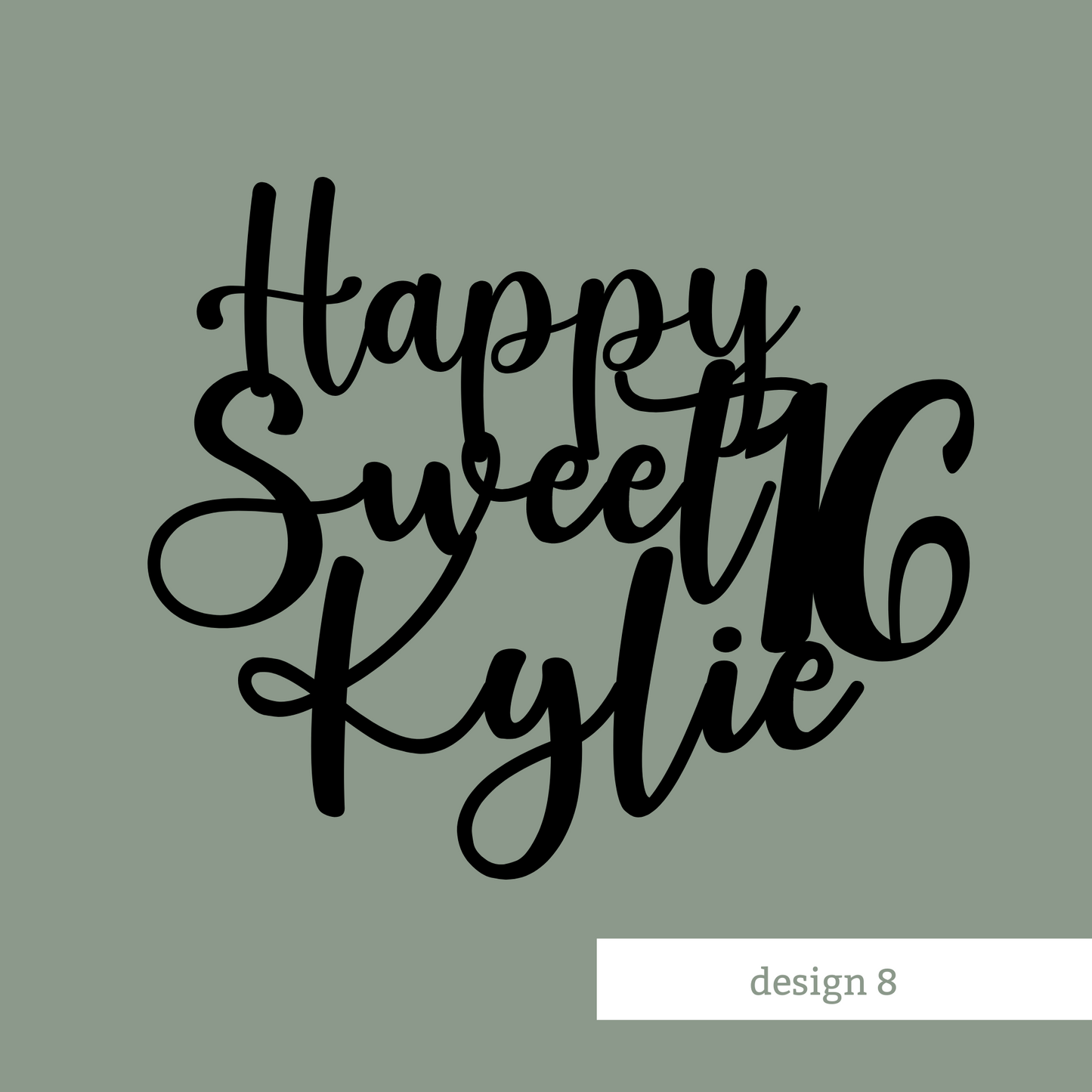 Paperstock Cake Topper / Center Piece