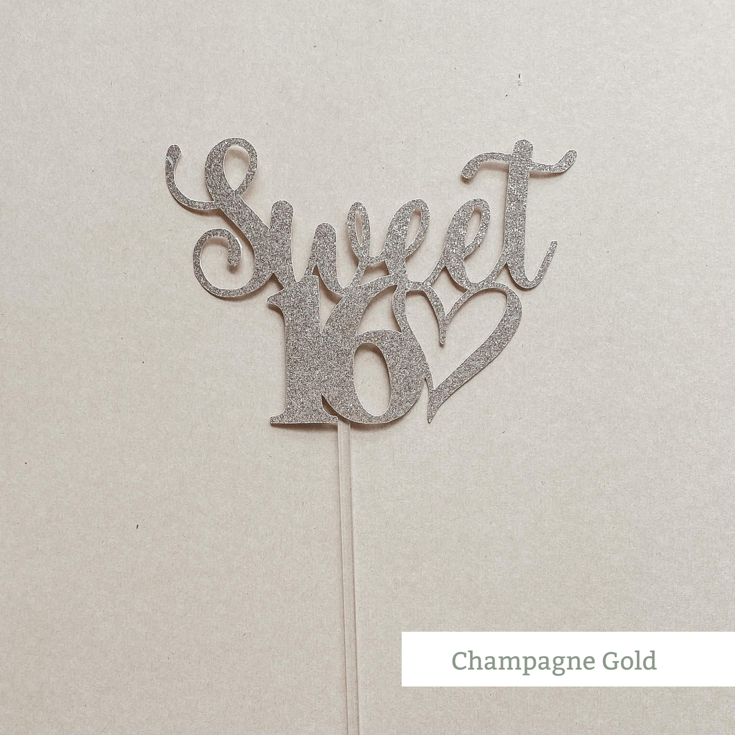 Paperstock Cake Topper / Center Piece