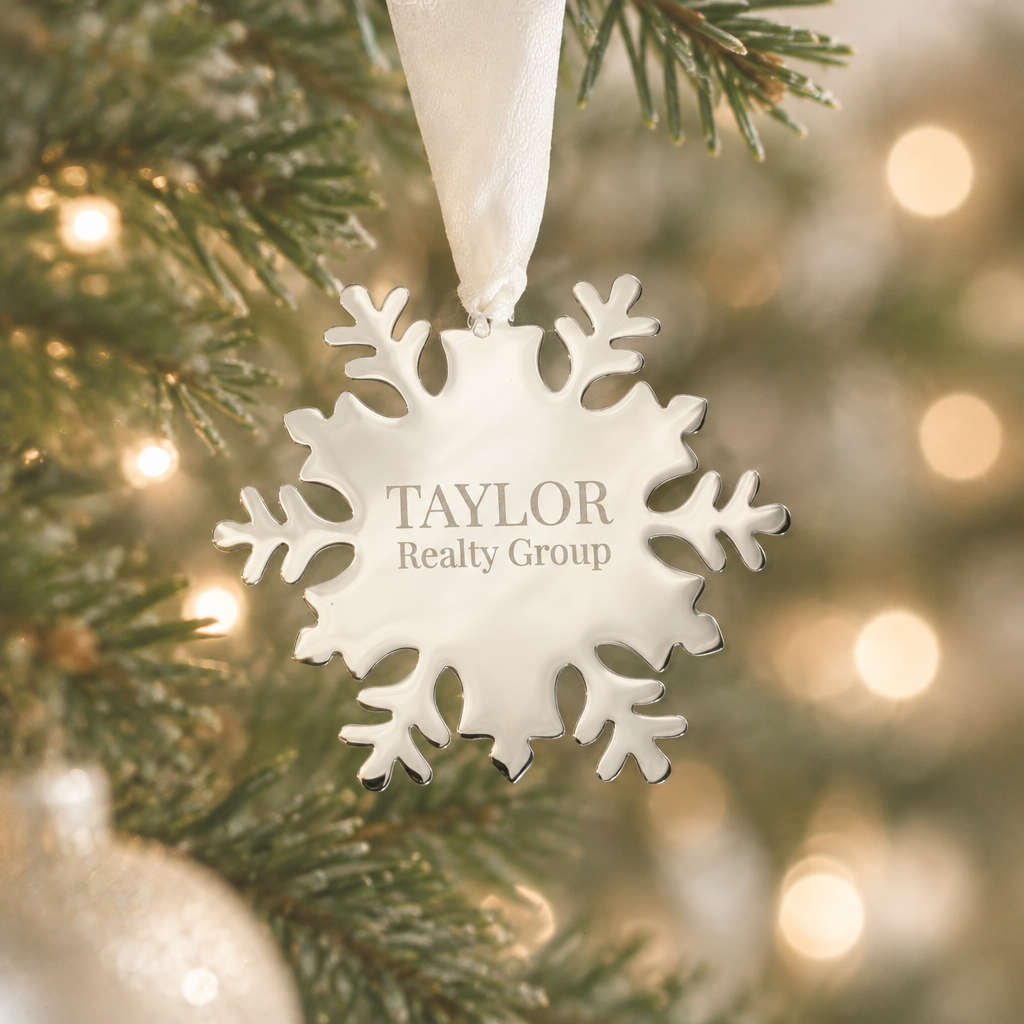 Snowflake Stainless Steel Ornament