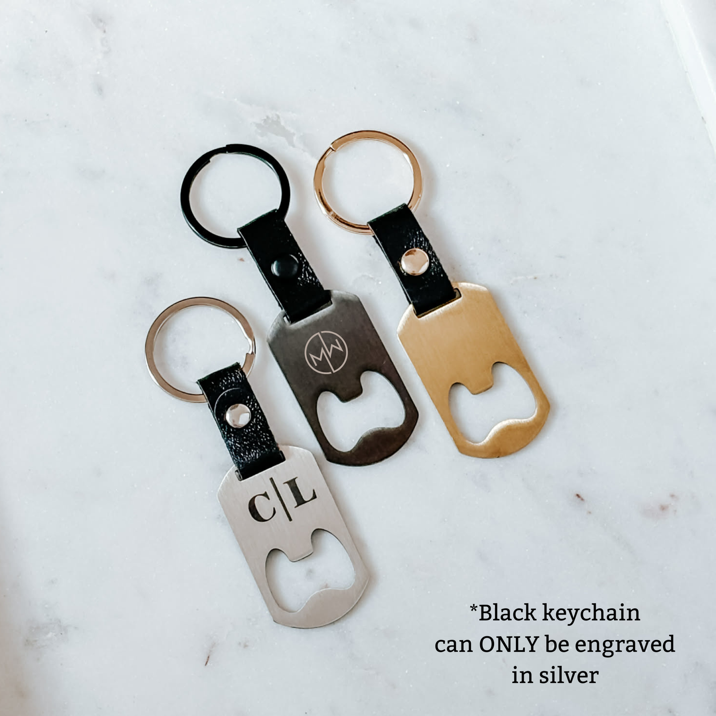 Beer Bottle Opener Keychain