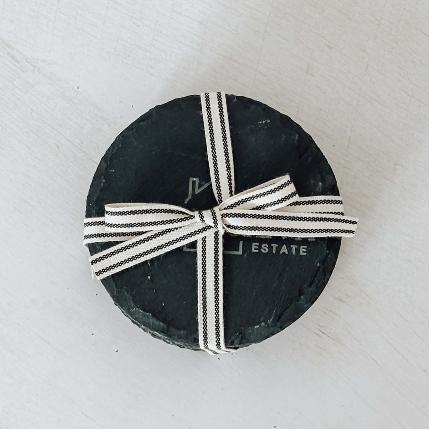 Brand Logo Slate Coasters - 4 pack