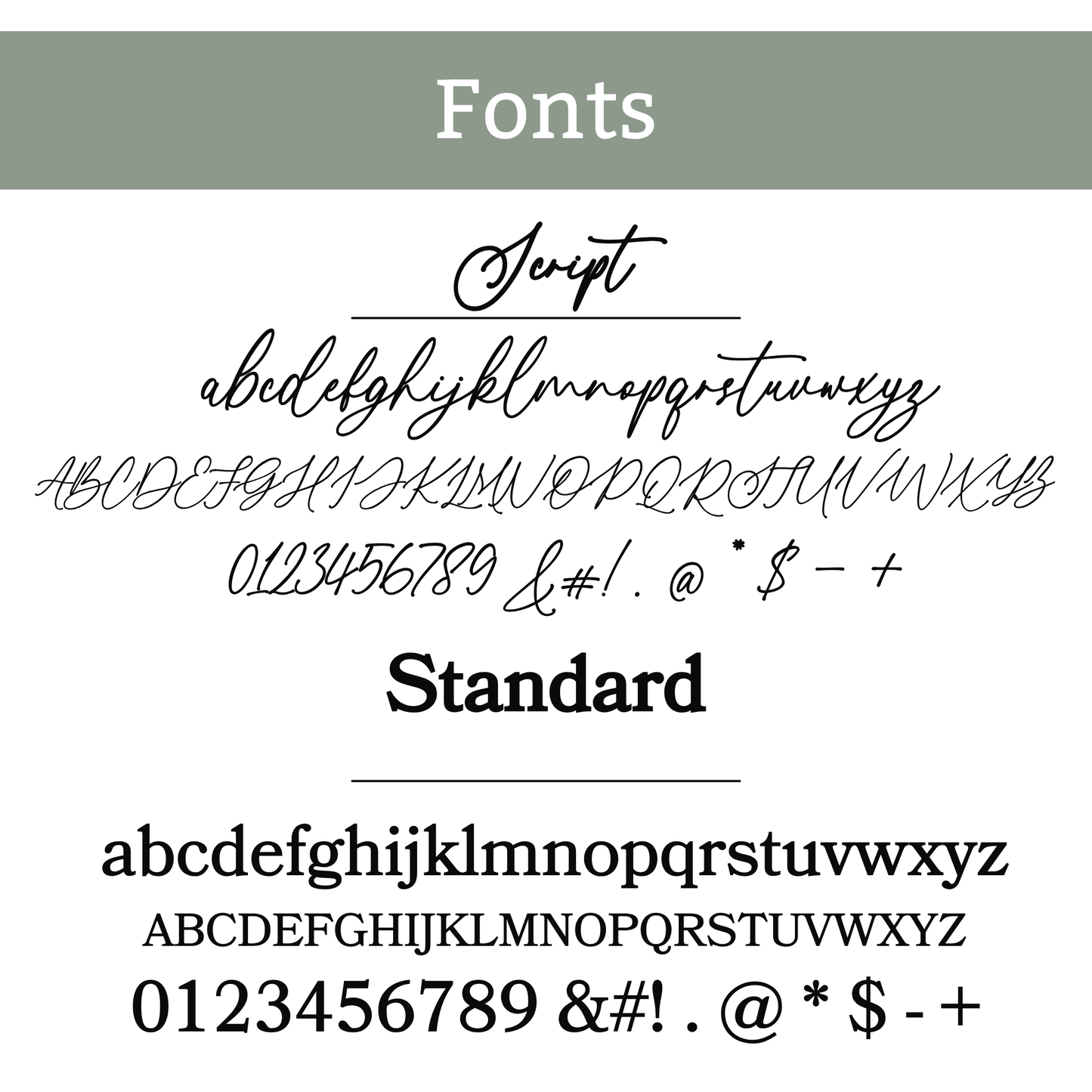 Charm-Mini tags, engravable
