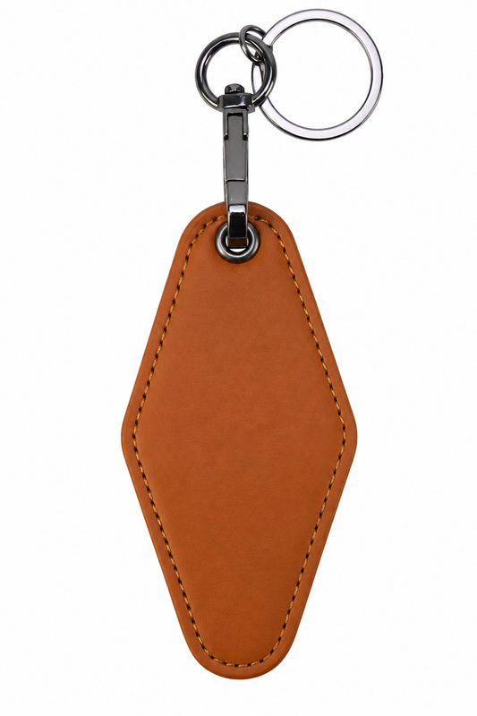 Leather Motel Keychain