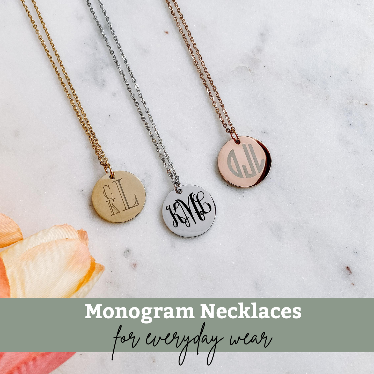 Monogram Necklace