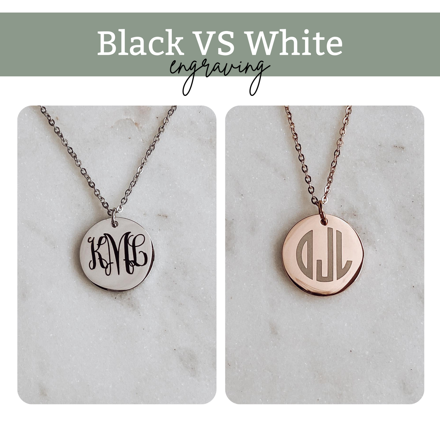 Monogram Necklace