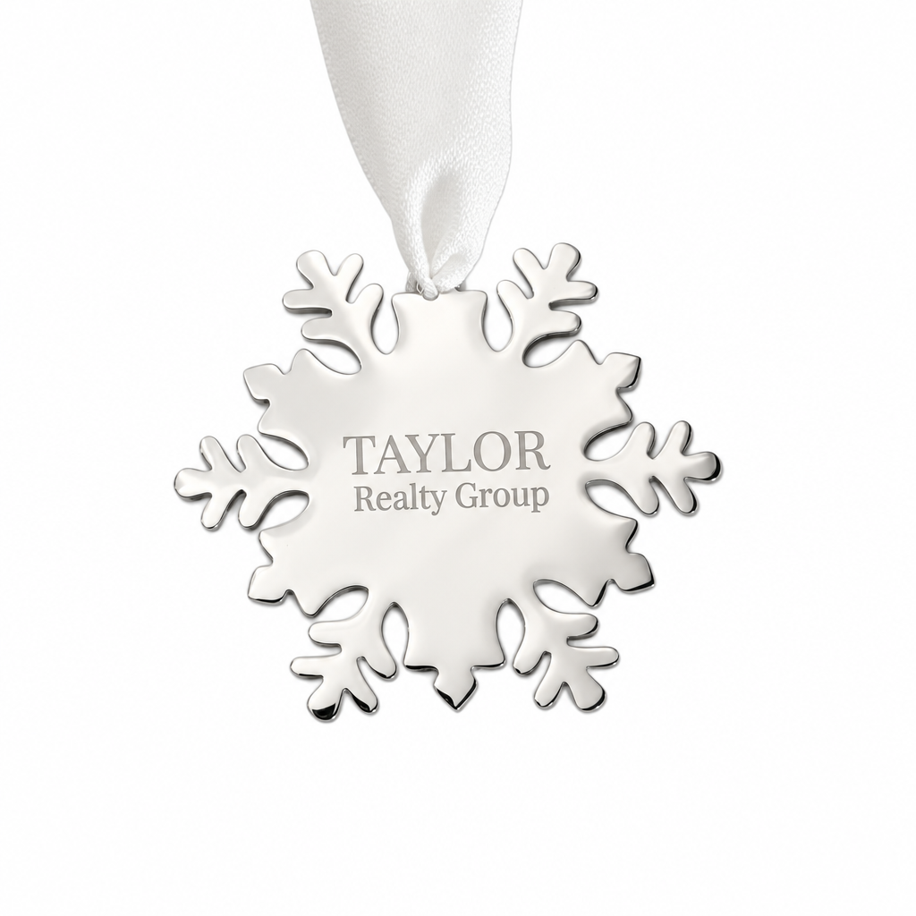 Snowflake Stainless Steel Ornament