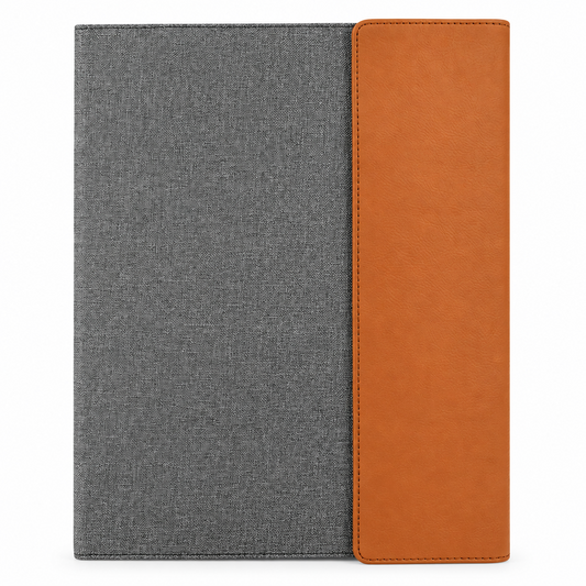 Rawhide Canvas Portfolio with Notepad
