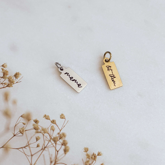 Engravable Charms