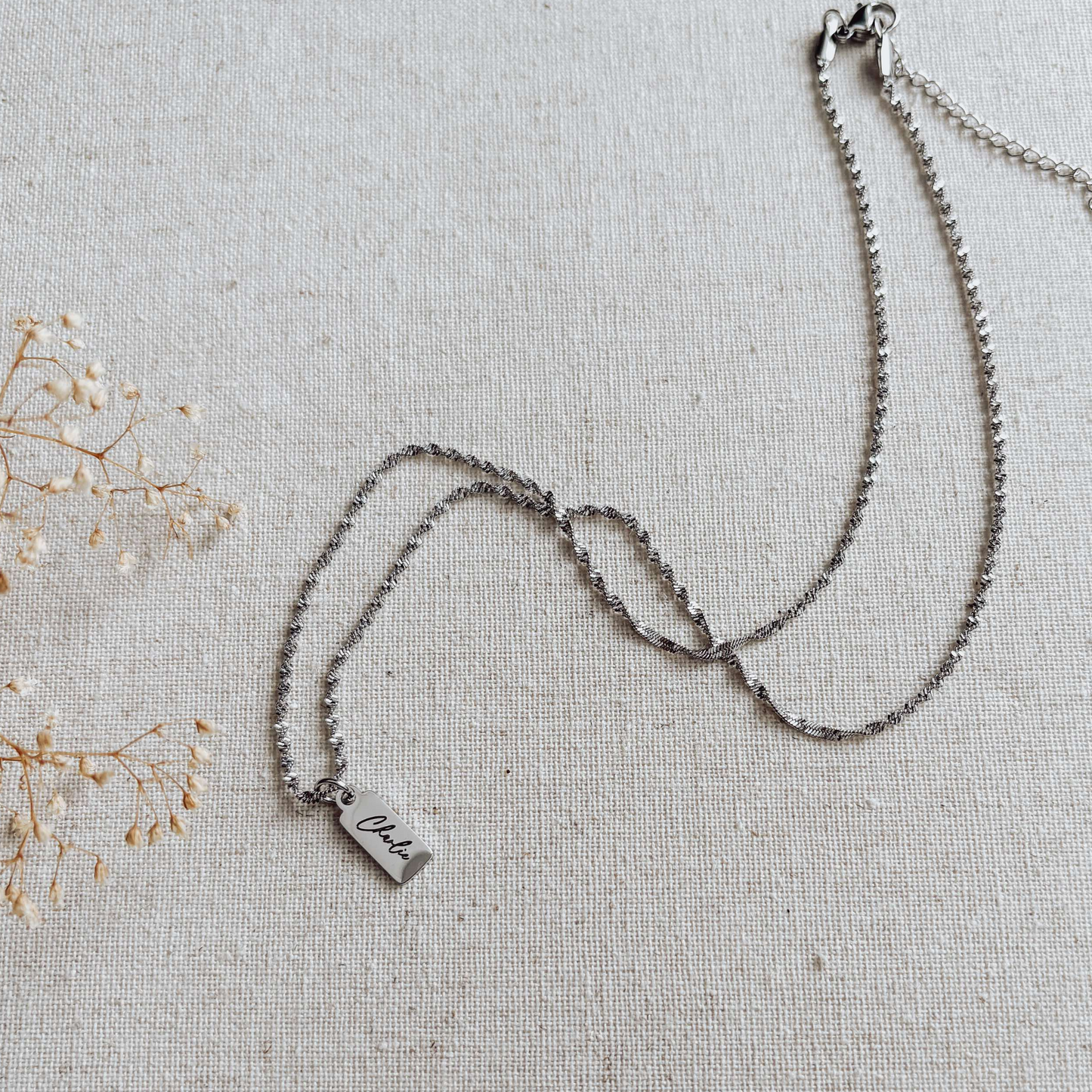 Mini Tag Necklace