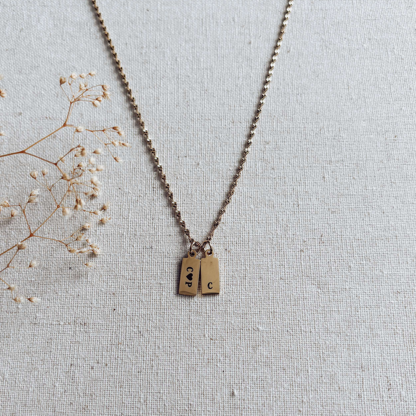 Mini Tag Necklace