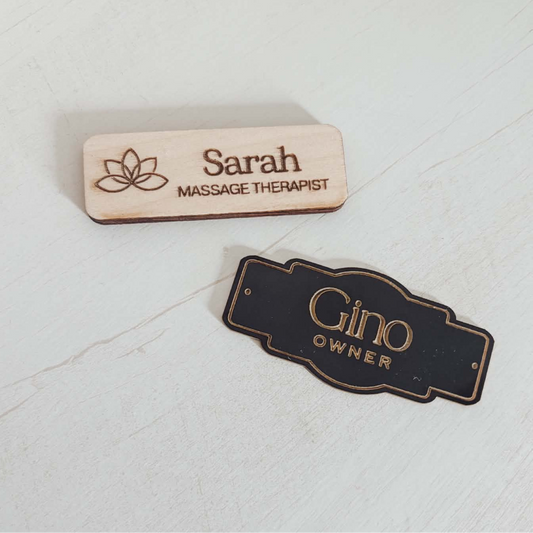 Magnetic Name Tags